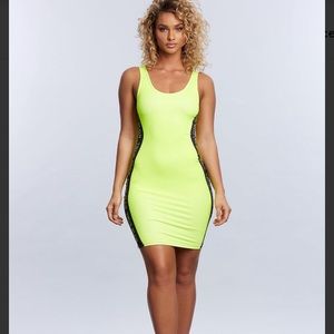 True Religion Neon Banded Dress